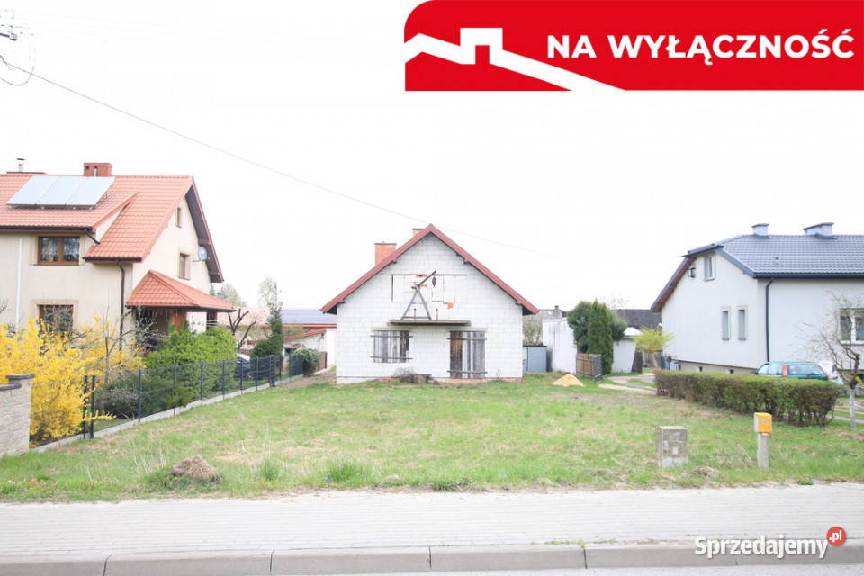 Dom stan surowym działka 26 ar Lisów g Lubartów 2593m2