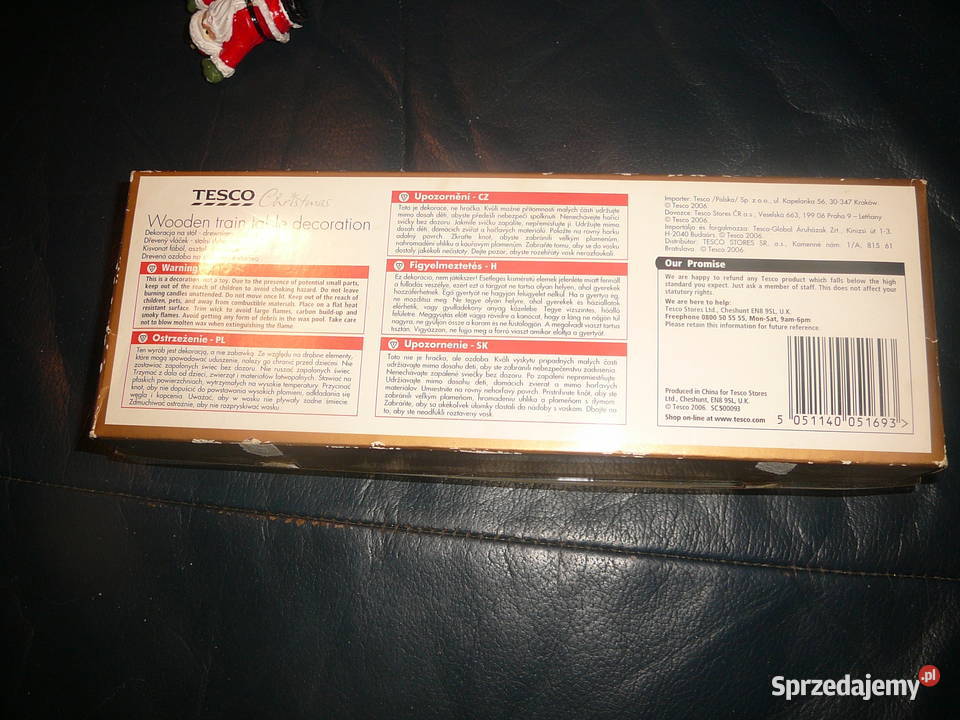 Pociąg mały drewno ozdoba Wrocław