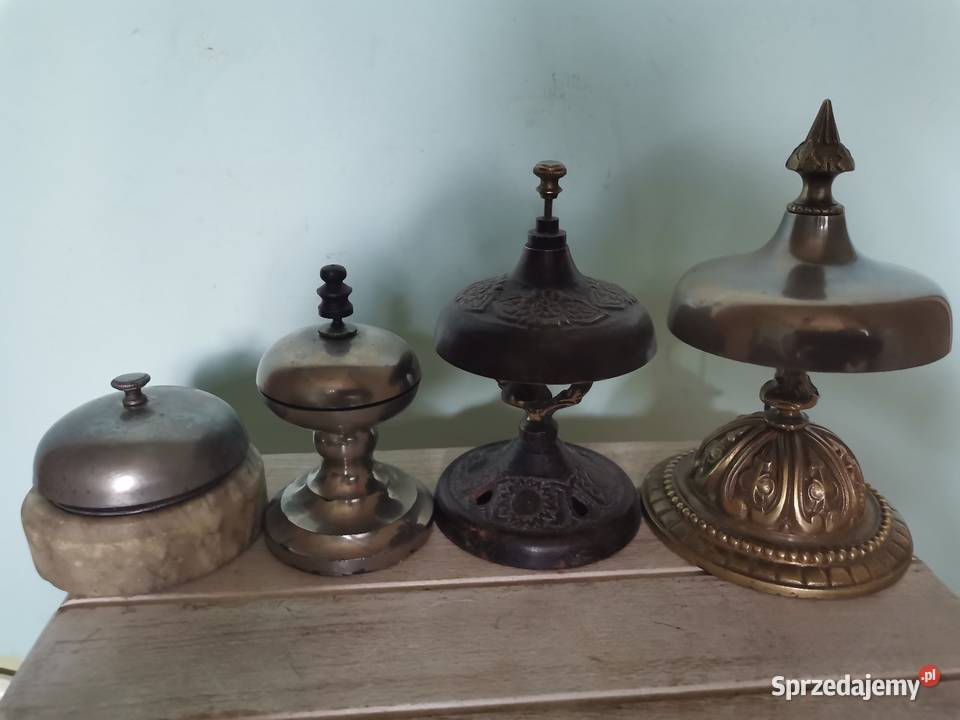 Stary dzwonek hotelowy Art Deco Dzwonki Kraków