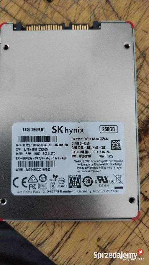 Dysk SSD 256gb Otwock
