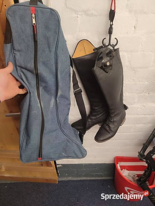 Buty jeździeckie Loesdau Porto Jump Soft lakier Krośniewice sprzedam