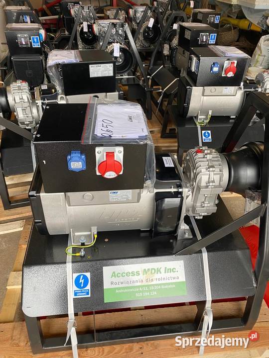 Agregat Prądotwórczy WOM ciągnikowy 10 do 130kVA nieuszkodzony Ełk
