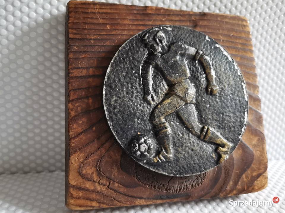 Stary medal pamiątka piłkarska Antyki śląskie Katowice