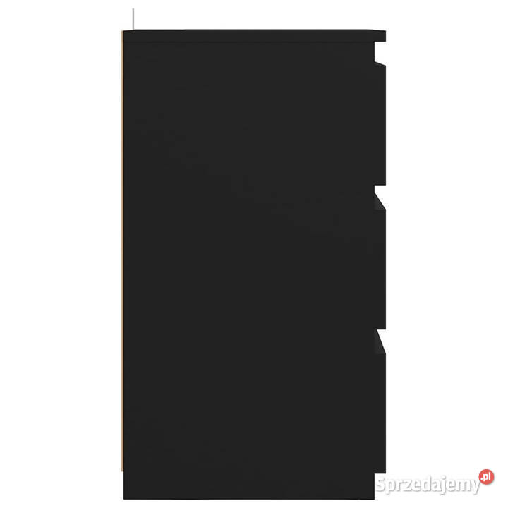 Szafka nocna czarna 40x35x625 materiał Nocne mazowieckie