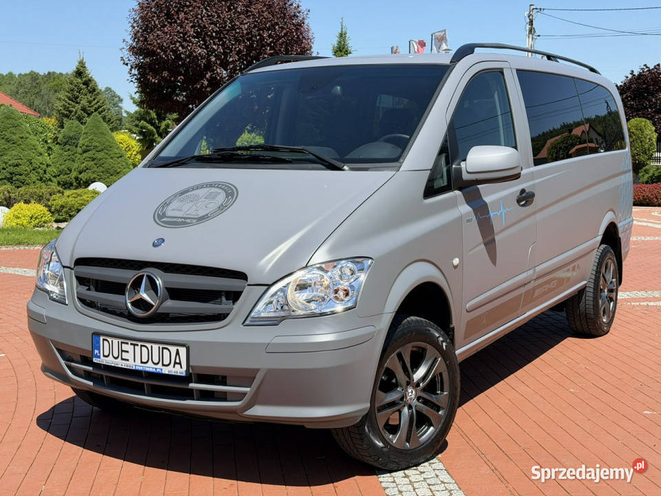 Mercedes Vito 30 CDI AMG 4x4 Automat 8 osób LONG immobilizer Widełki