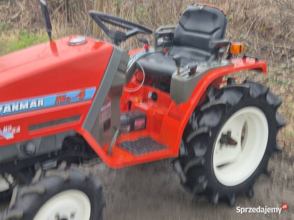 Traktorek traktor YANMAR Ke4D 14 44 Małuszyn