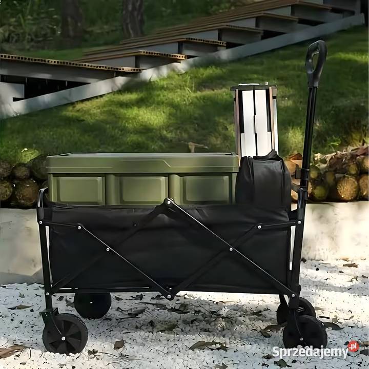 Wózek Turystyczny Transportowy Ogrodowy Składany Pozostałe Turystyka sprzedam