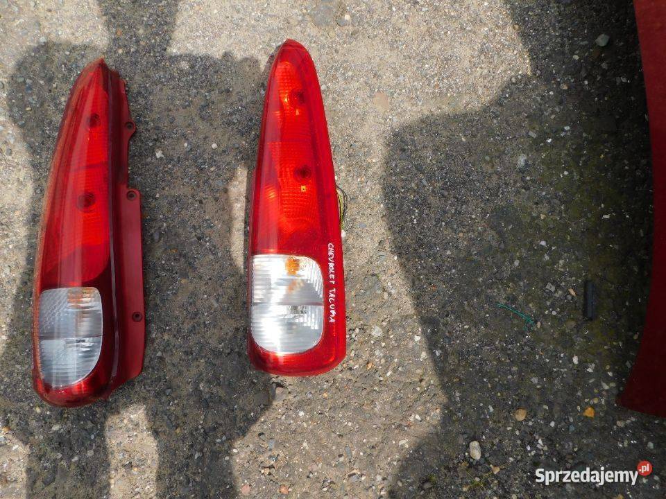 chevrolet tacuma lampa prawa WYSYŁKA śląskie Żory