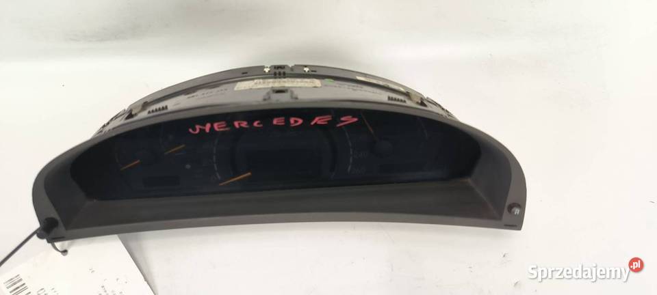 LICZNIK ZEGAR MERCEDES SKLASA W220 A2205407811 kujawsko-pomorskie Lipno