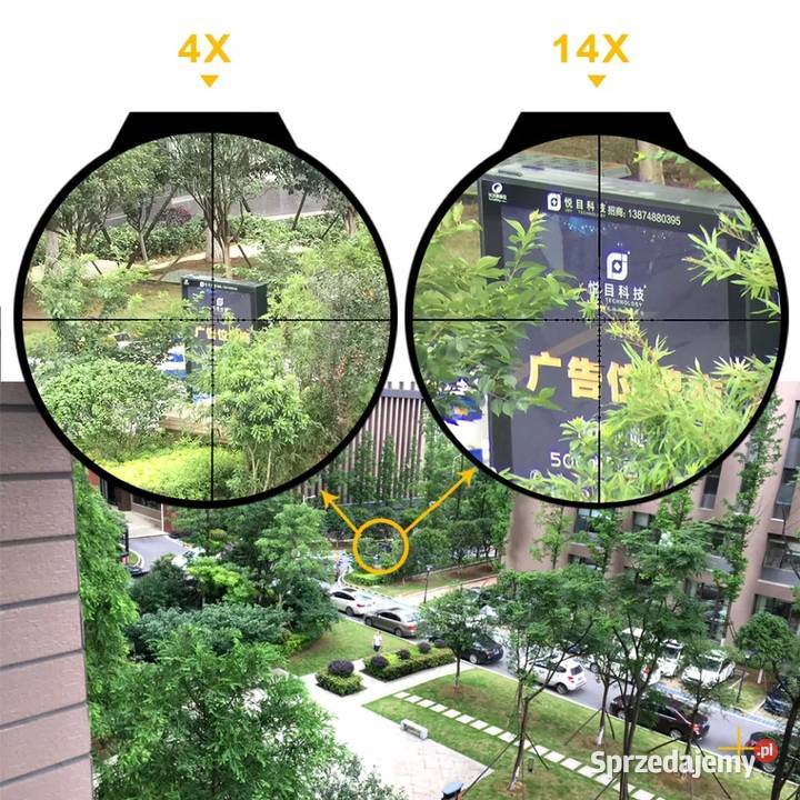 Luneta celownicza Ohhunt Guardian 4x14x44 SF Ruda Śląska