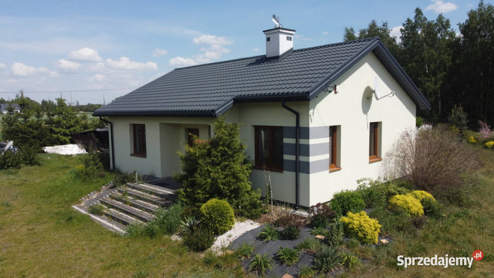 Nowoczesny dom 80 m2 piękna działka gm Przyłęk mieszkalny