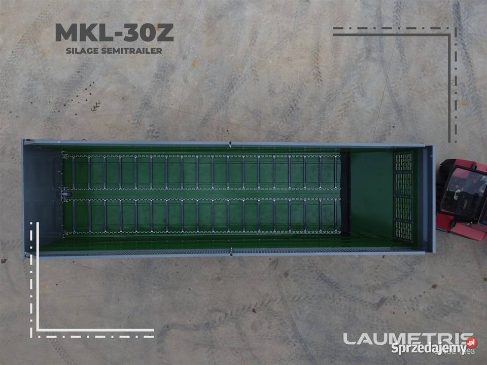Laumetris Przyczepa objętościowa MKL30Z 40 m nieuszkodzony