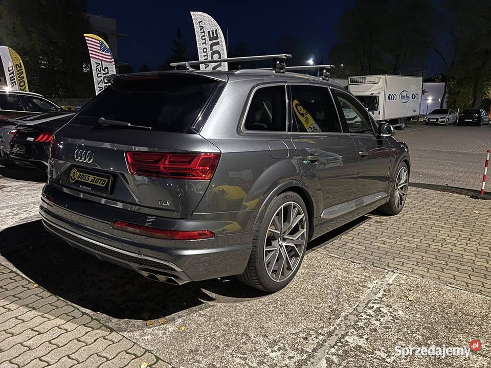 Audi SQ7 2017 szary Warszawa