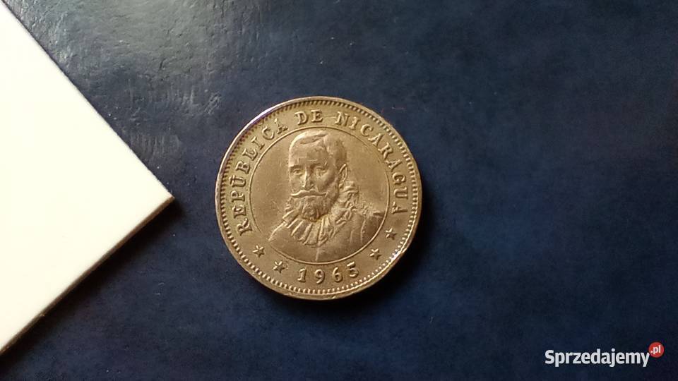 Stare monety 25 centawo 1965 Nikaragua podkarpackie Lesko