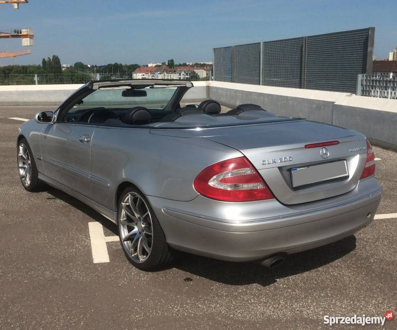 Mercedes CLK200 CABRIO w209 KOMPRESOR AVANGARDE aluminiowe felgi Zielona Góra