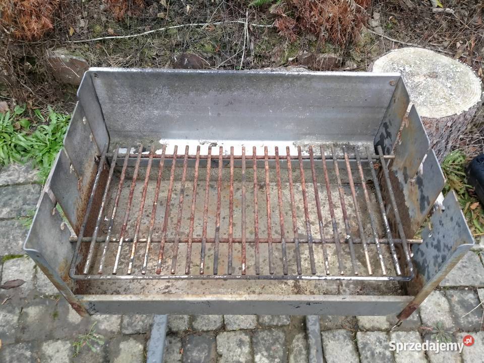 Grill ogrodowy węgiel drzewny i brykiet