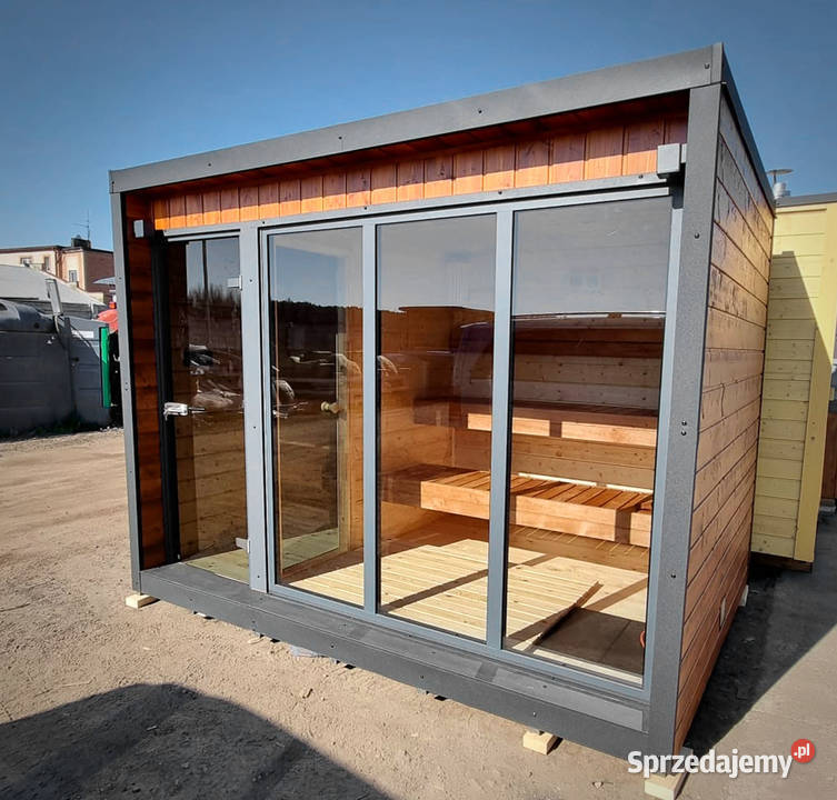 SAUNA OGRODOWA MODERN LUX Z PRZEDSIONKIEM I Namysłów