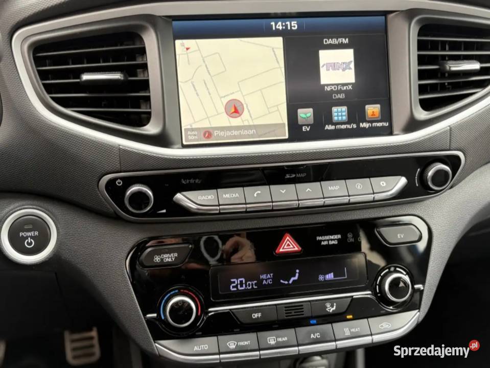 HYUNDAI IONIQ 28 kWh z niskim przebiegiem w nieuszkodzony Kraków
