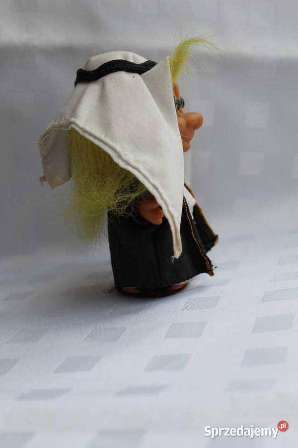 Troll Russ Żółty Arab Szejk Figurka Zabawka Bielsko-Biała