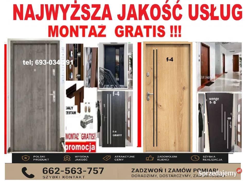 Drzwi zewnętrzne ocieplone akustyczne Kielce