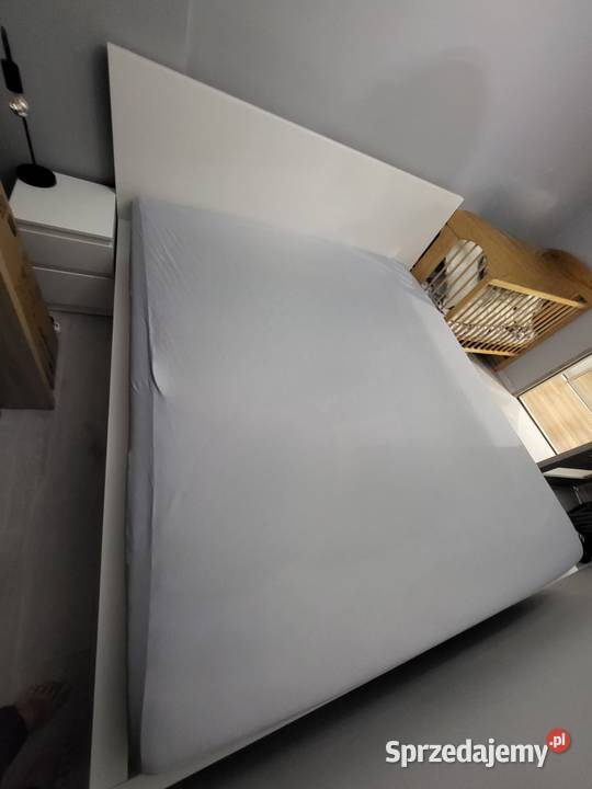łóżko Malm 180x200 z pojemnikiem Ikea stan śląskie Sosnowiec