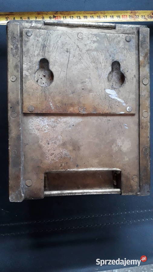 PKPPięknaduża zabytkowa popielniczka metalowa Gorzów Wielkopolski sprzedam