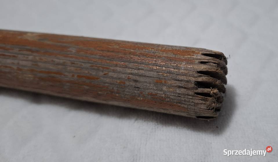 Drewniany styl kij drzewiec trzon na flagę śląskie Czeladź