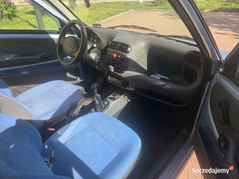 Fiat Seicento 11 benzyna 2001 długie opłaty Rok produkcji 2001