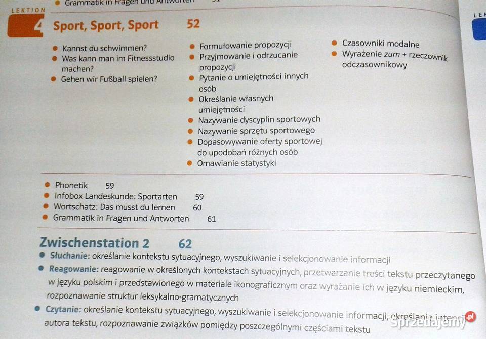 Sprawdzian Niemiecki Magnet 2 Lektion 2 - Magnet 2 - Język niemiecki. Podręcznik - Giorgio Motta Chełm