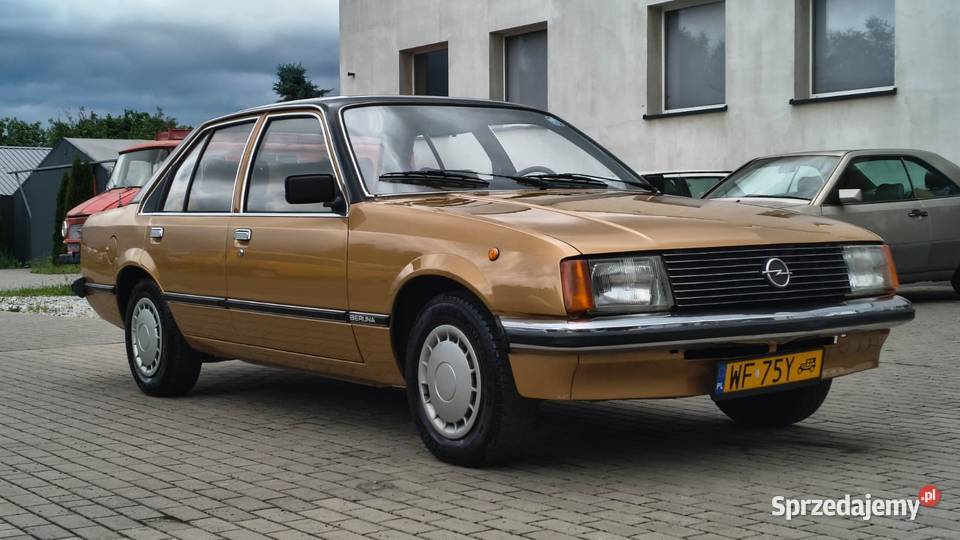 Opel Rekord E1 Berlina 20E 1979 Żółte tablice sprowadzony Zgierz