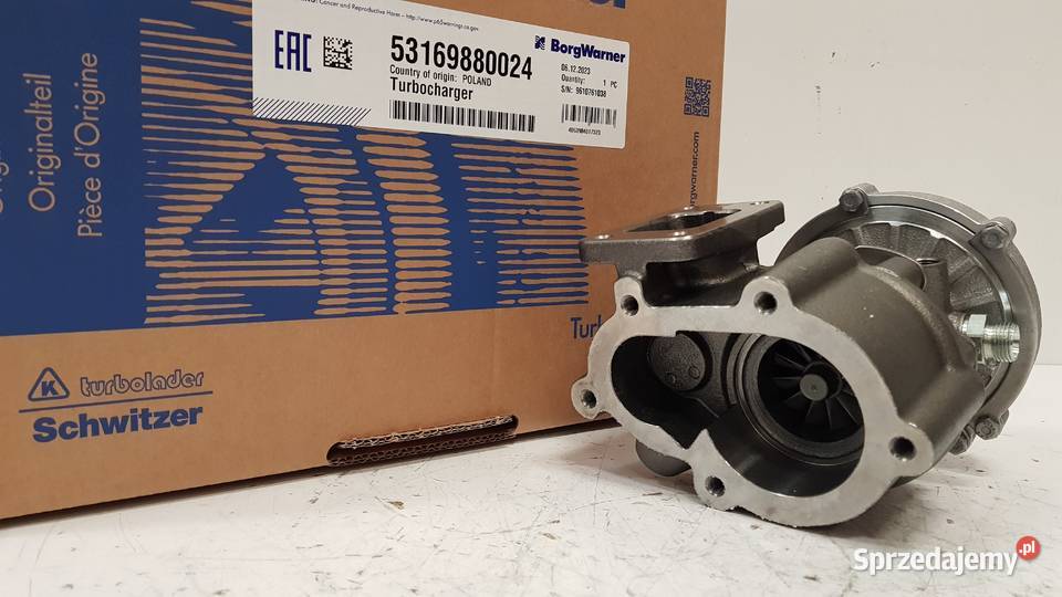 Turbosprężarka BorgWarner KKK 53169700024 Siedlce