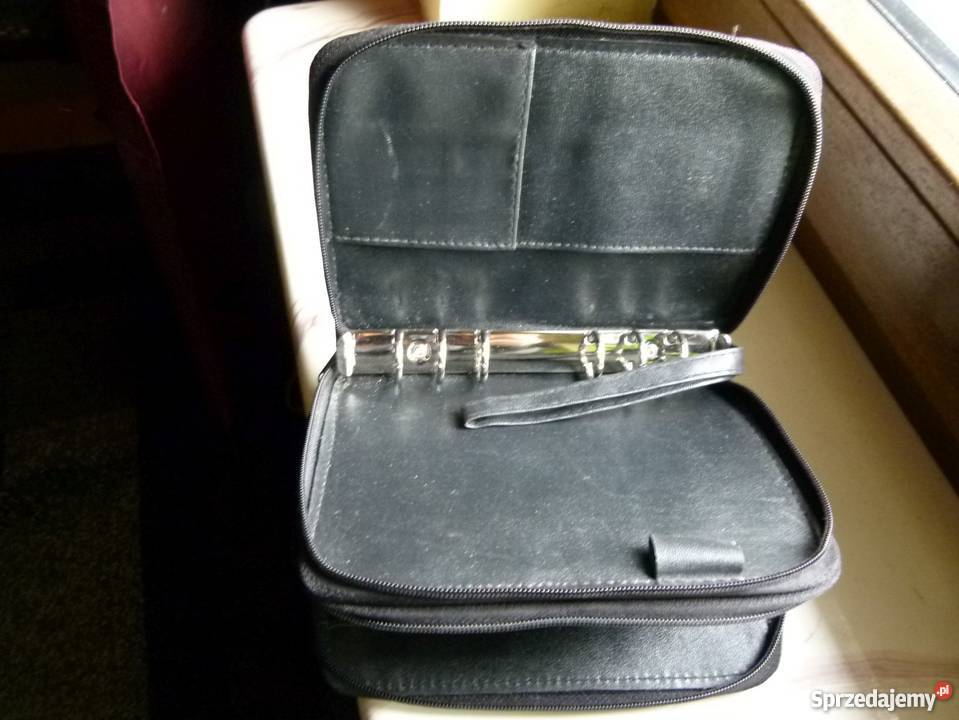 Organizer na kołonotatnik dużo miejsca telefon