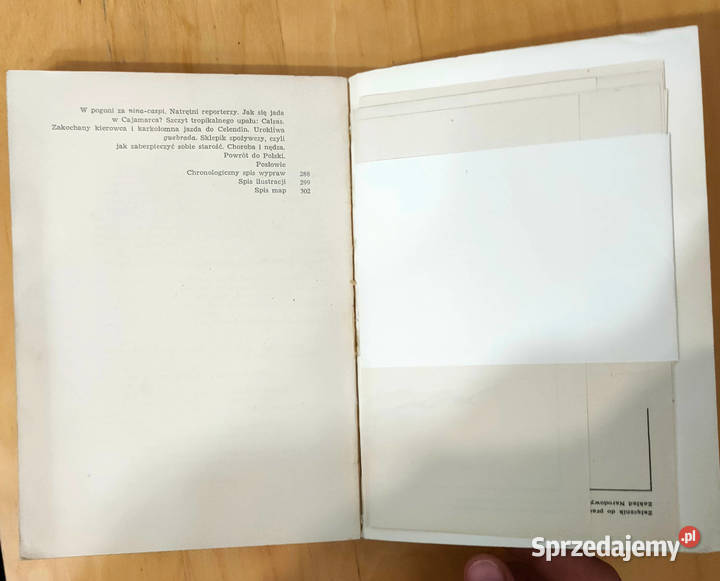 Peru moja ziemia nieobiecana Feliks Woytkowski reportaż, literatura faktu Sosnowiec