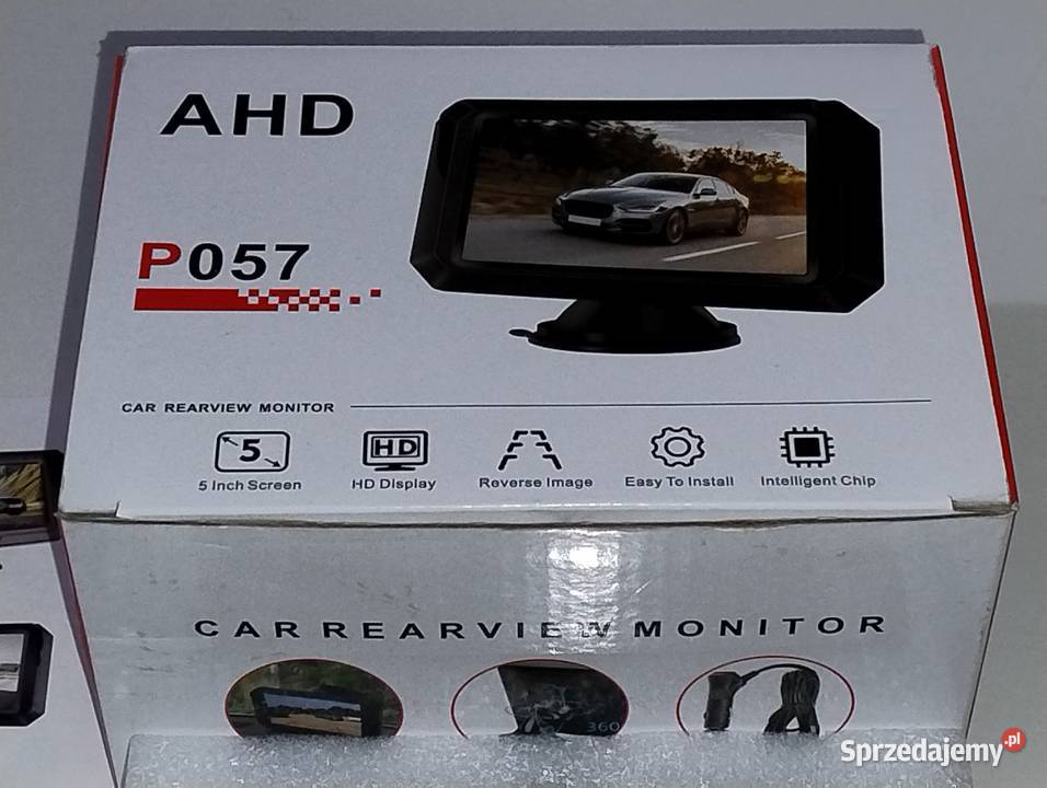 Monitor 5 Calowy z Kamerą Cofania AHD P057 Witnica sprzedam