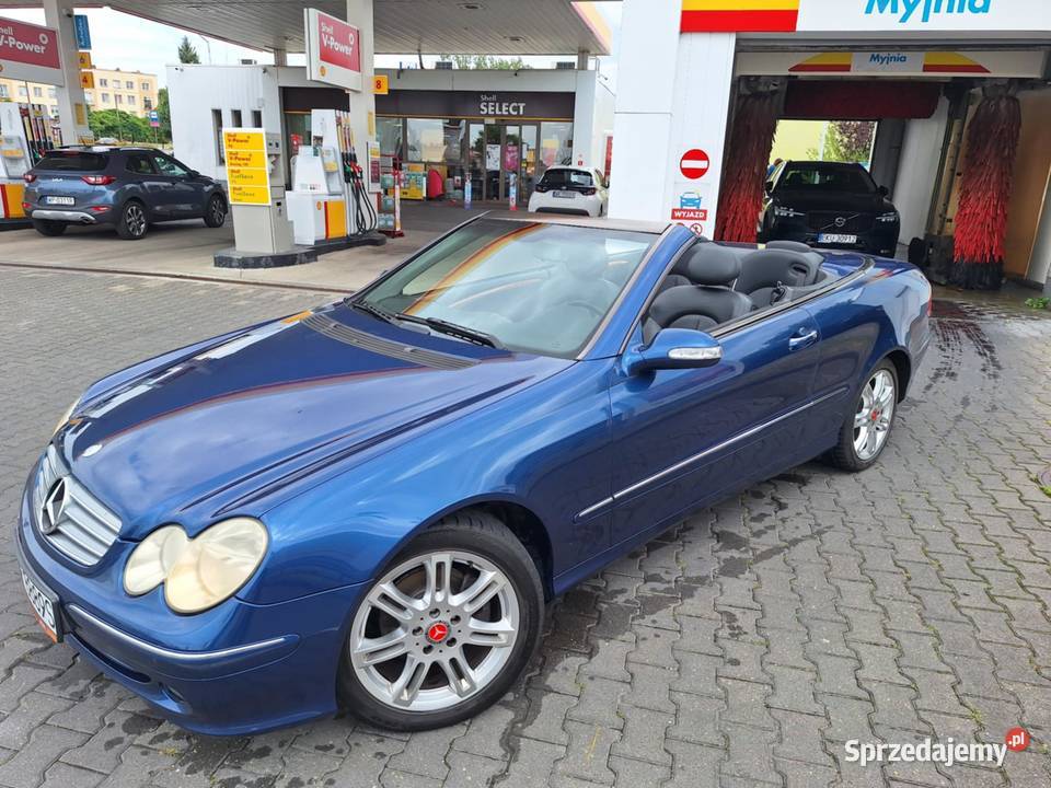 Piękny Mercedes CLK mazowieckie Gostynin