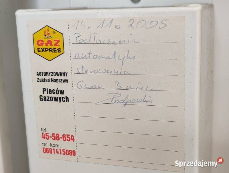 Kocioł gazowy Junkers RADOSTAR KR 17P zachodniopomorskie Szczecin