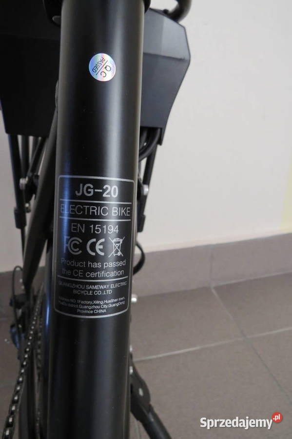 Rower elektryczny składany Samebike JG20 Warszawa