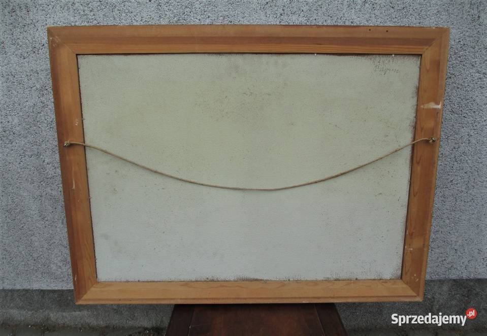 Obraz olejny Pejzaż z żaglówka Malarstwo Lublin