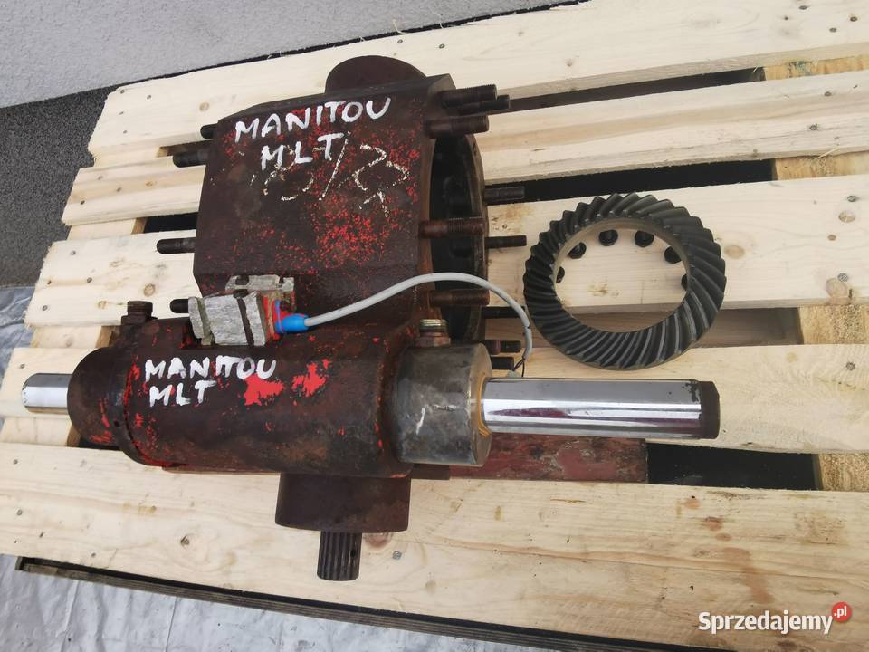 Wałek ataku Koło talerzowe Manitou MLT Sige Wilkowo sprzedam