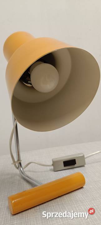 lampka biurkowa typ 5132 Napako lata 60te design Radomsko