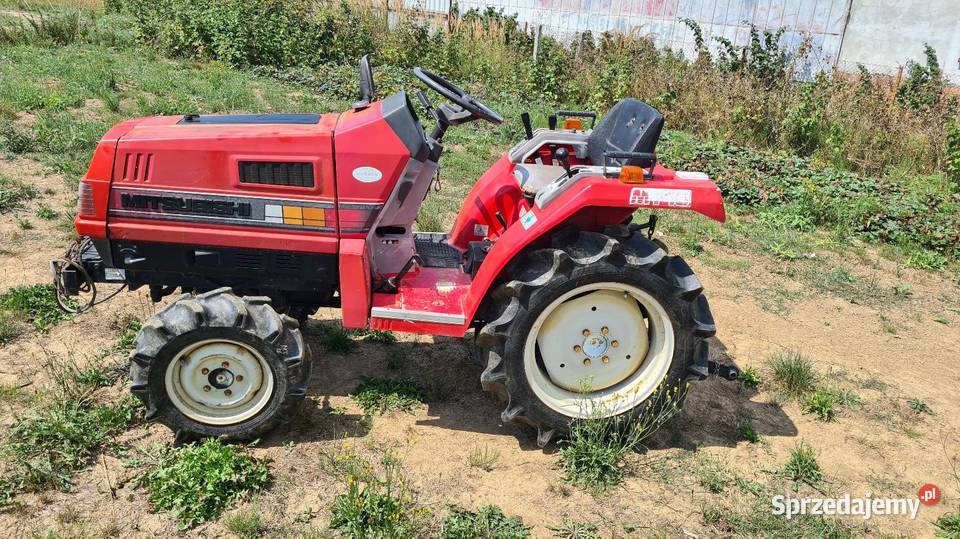 Japoński mini traktor Mitsubishi mt16 diesel 4x4