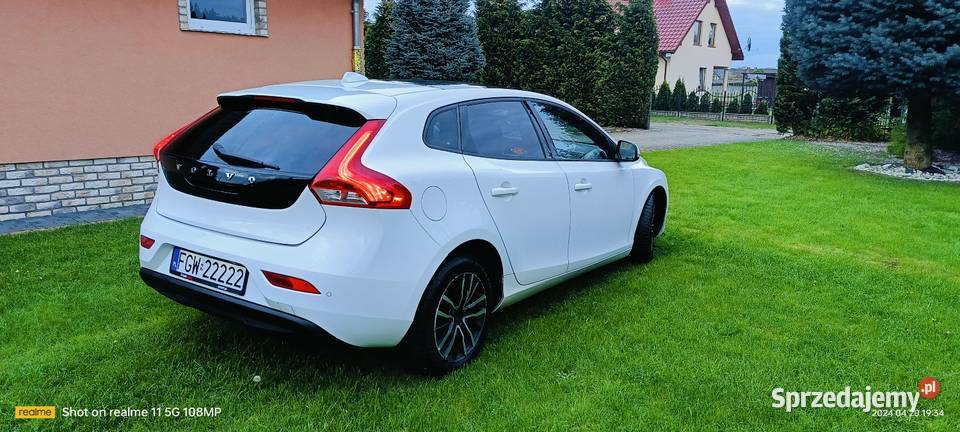 Volvo V40 20 Diesel 2017 kurtyny powietrzne