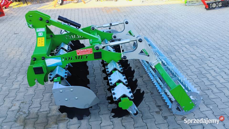 Brona talerzowa Tolmet SMART kompaktowa wał Wola Różaniecka