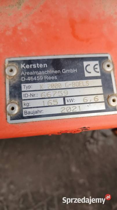 Zamiatarka carsten 21 hydrauliczna uliczna Namysłów