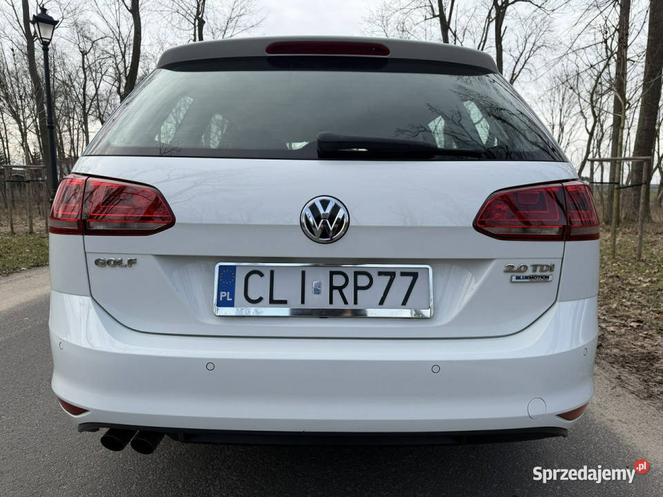 Volkswagen Golf VII 20 TDI 150 Automat DSG Super elektrochrom. lusterka boczne Józefkowo