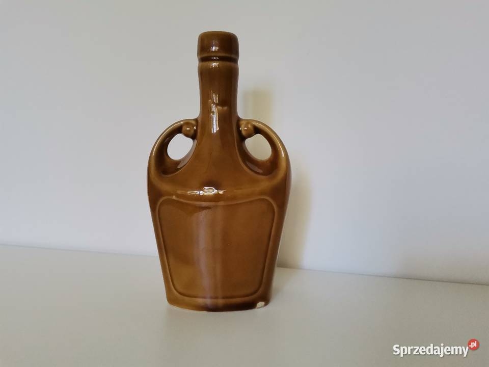 Stara butelka Kremogen Pudliszki 1920 porcelit Katowice