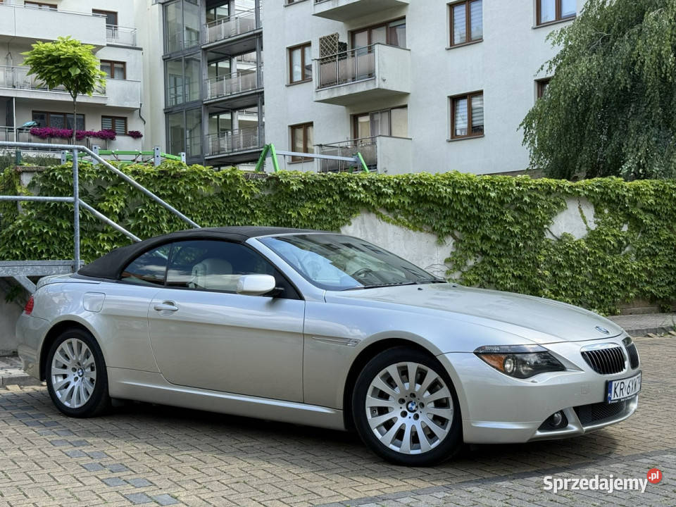 BMW 645 Niski przebieg Stan Oryg Lakier E63E64 4398cm3 śląskie Tarnowskie Góry sprzedam