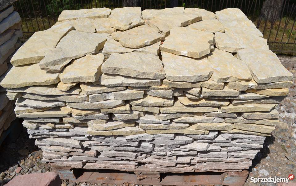 KAMIEŃ NATURALNY Kremowy Piaskowiec Kamień Cięty Kraków sprzedam