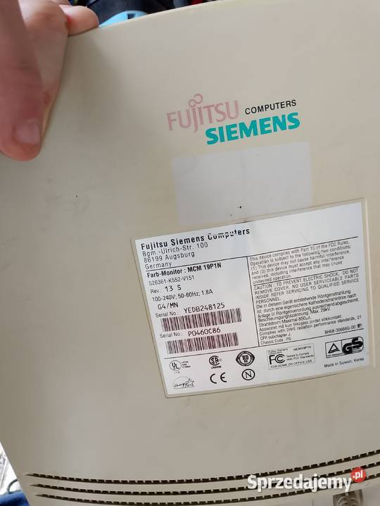 Komputer retro monitor 100 Dąbrowa Górnicza sprzedam