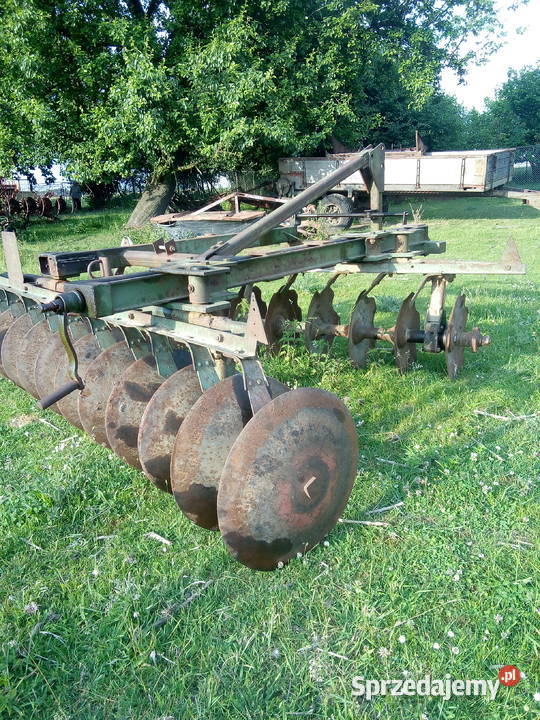 Brona talerzowa 22 talerze famarol Słupsk Maszyny uprawowe Miedźno